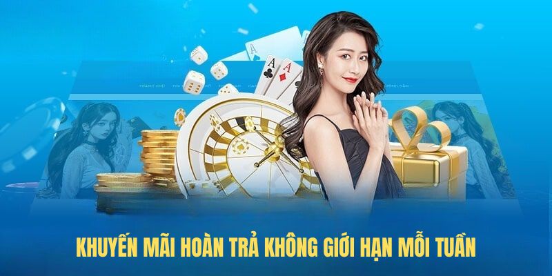 Khuyến mãi hoàn trả không giới hạn mỗi tuần